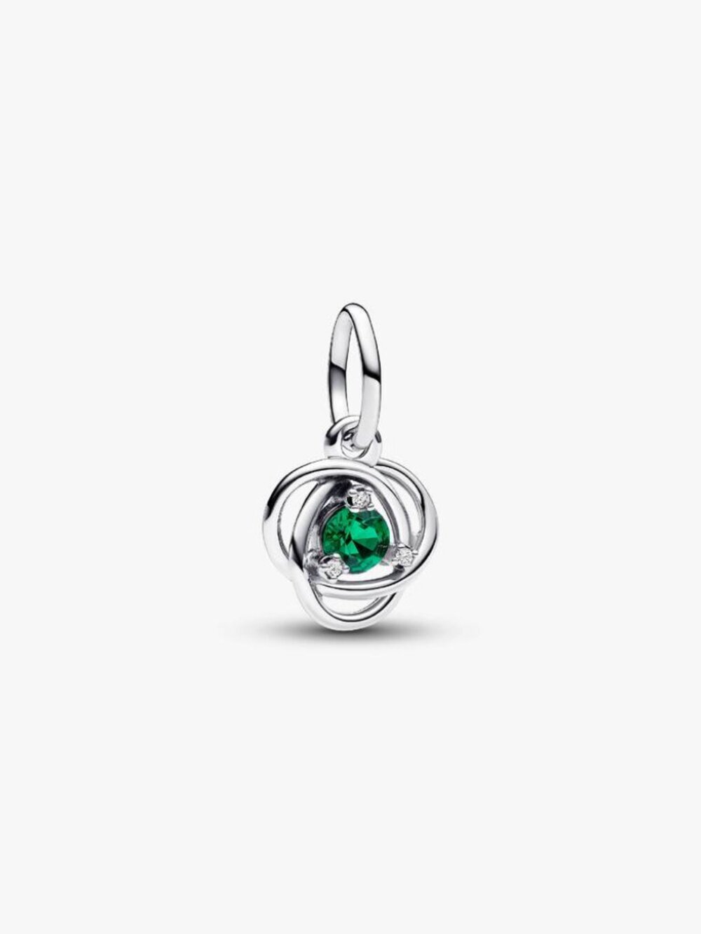 Pandora Green Eternity Circle Dangle Charm
